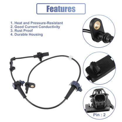 4 Pcs ABS Sensor Set for Honda Civic (2012-2015)