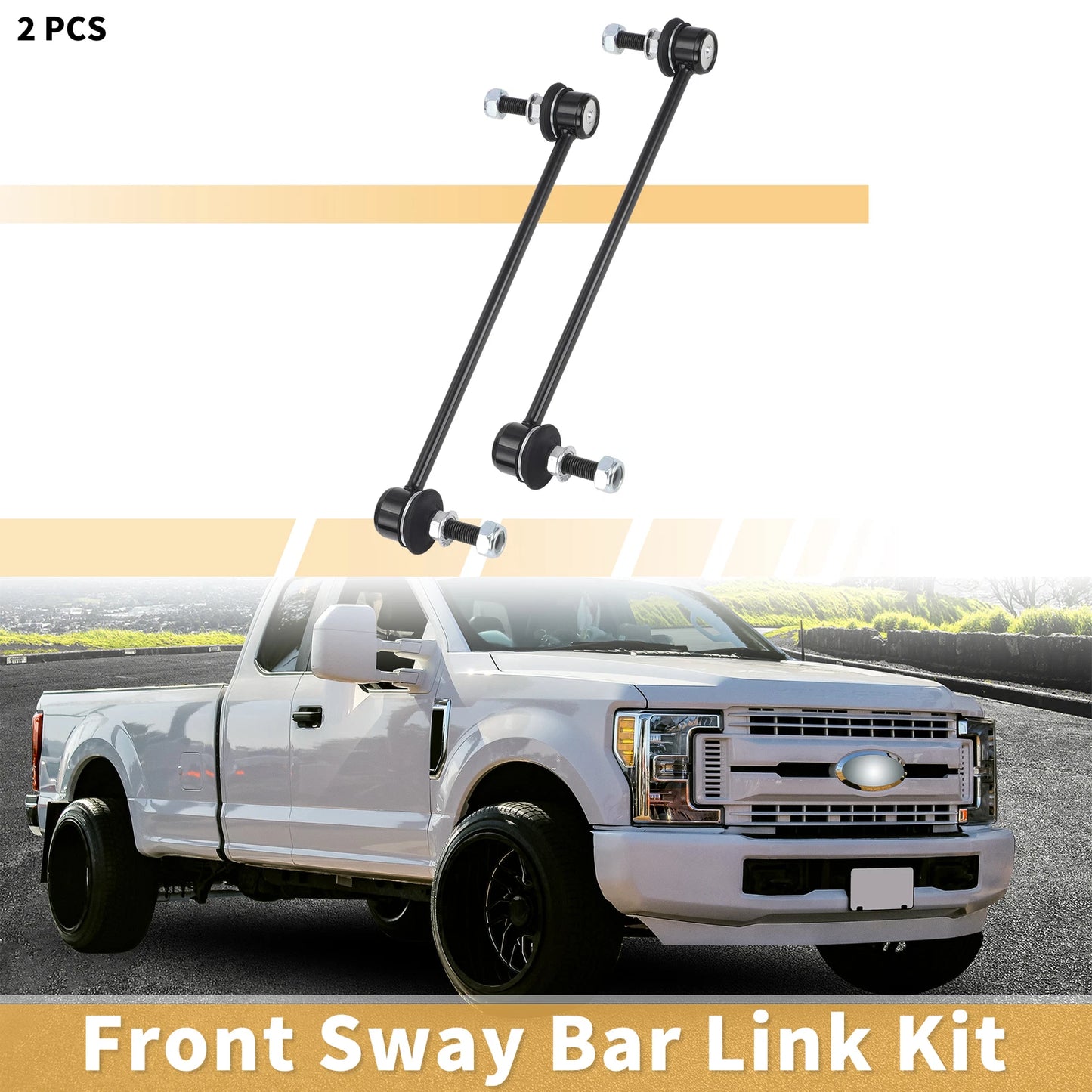 2 x Front Sway Bar Links Stabilizer Kit for Ford Ecosport (2013-2023)