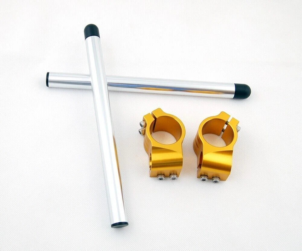 50mm Stub Handlebars for Ducati Monster, Aprilia RSV Mille (2000-2023)