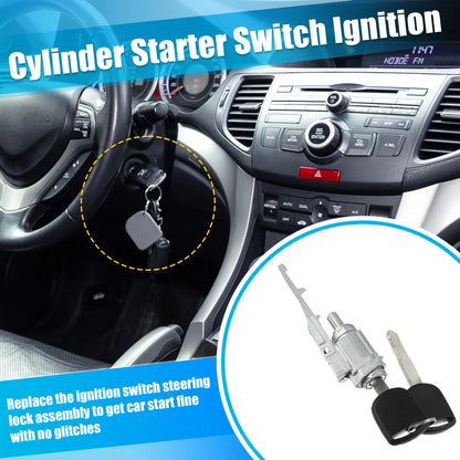 Ignition Switch Cylinder Lock w/ Key for Honda Acura (2001-2005)