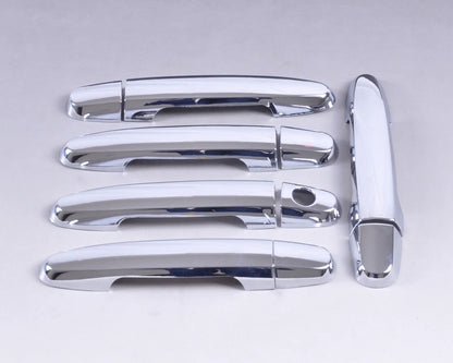 10 x Triple Chrome Door Handle Cover Trim for Toyota RAV4 (2006-2023)