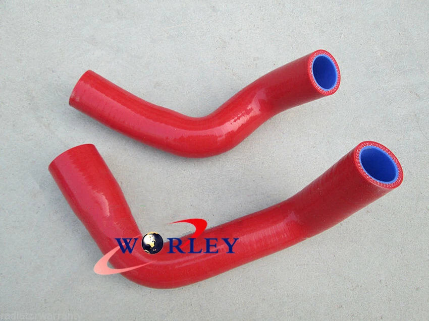 Red Silicone Radiator Hose Kit for Suzuki Solio (2001-2008)