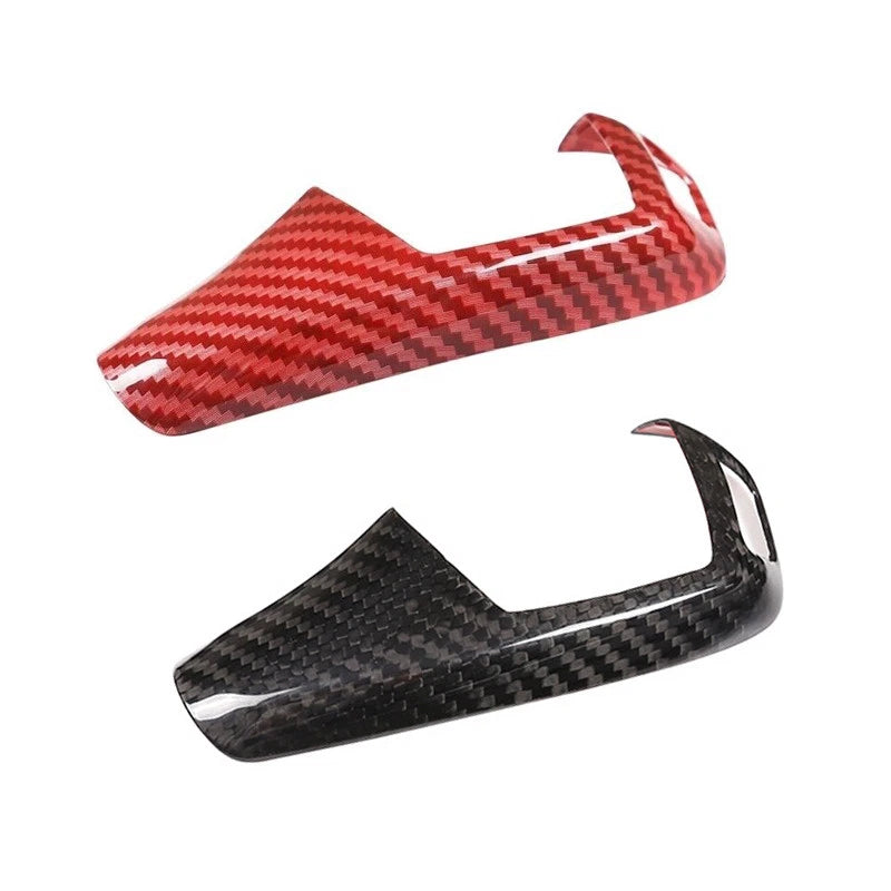 Black Red Gear Shift Knob Cover Trim for BMW F20 F30 F32 F15 F25 F26 (2012-2019)