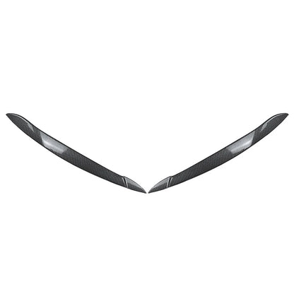 Carbon Fiber Headlight Eyelid Covers for BMW X5 E70 (2008-2013)