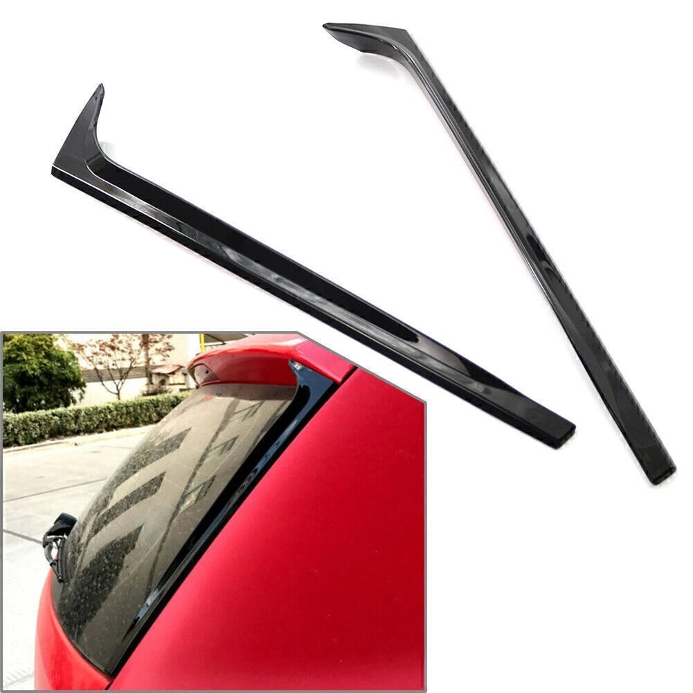 Rear Window Side Spoiler Trim for Volkswagen VW Polo MK5 (2009-2017)