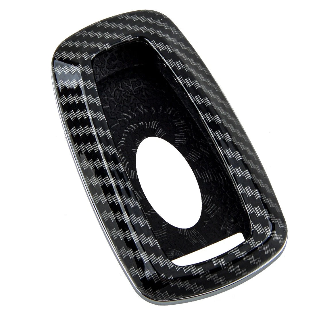 ABS Carbon Fiber Smart Keyring Cover Case for Ford Focus Mondeo Ranger