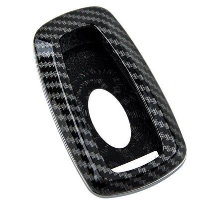 ABS Carbon Fiber Smart Keyring Cover Case for Ford Focus Mondeo Ranger