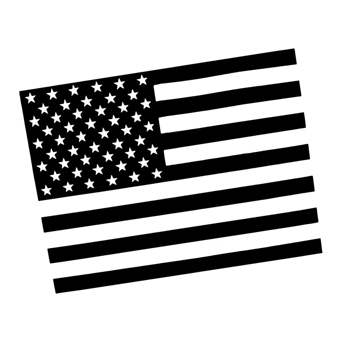 Rear Window American Flag Decal for Dodge Ram 1500 3500 (2009-2023)