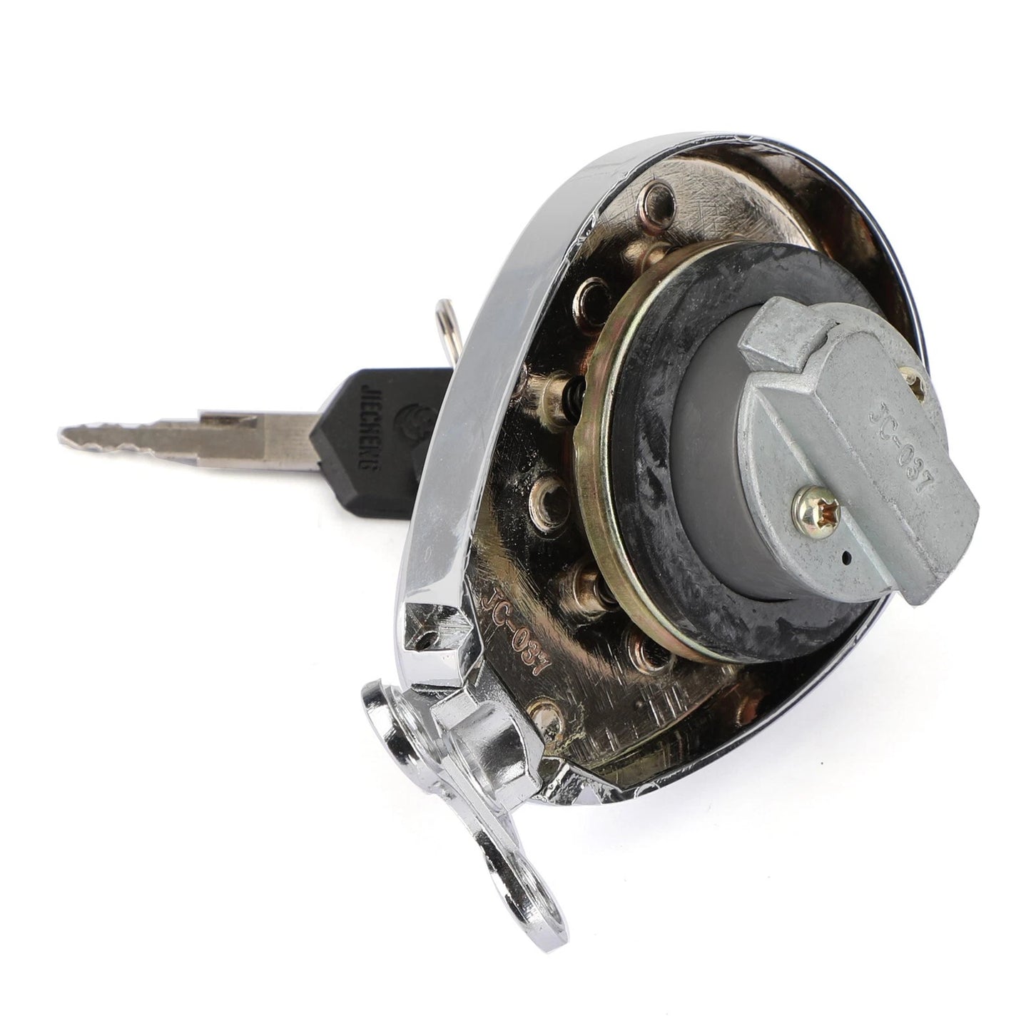 Fuel Tank Cap Lock for Kawasaki ZR1100, BJ250, VN1500, ZL600, Vulcan 400, 500 (1990-2006)