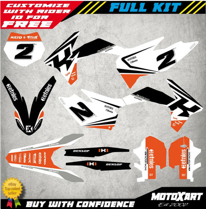 Custom Decal Kit SPRINT Stickers for KTM SXF 250 450 (2011-2012)