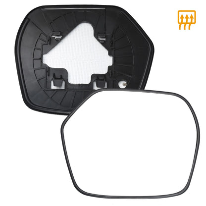 Heated Left Side Mirror Glass w/ Backing Plate for Honda CR-V (2007-2011)