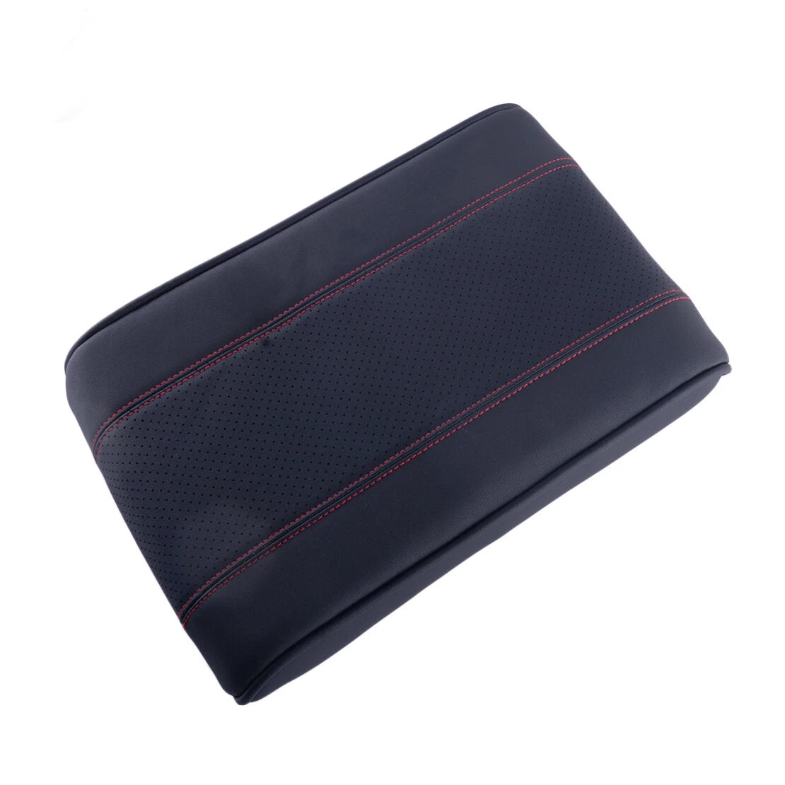 Memory Cotton Armrest Cushion Pad for PU Car Center Console - Black