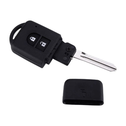 2 x Button Key Fob Case Shell for Nissan Qashqai Juke X-Trail Note Micra