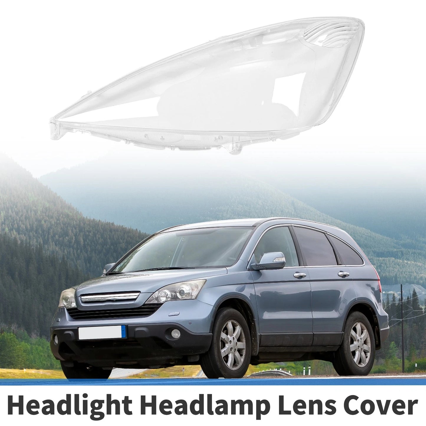 Car Front Left Headlight Lens Cover for Honda Fit (2009-2010)