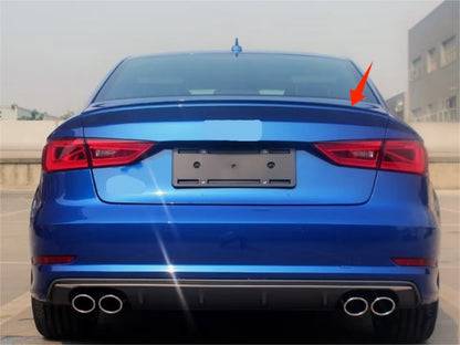 Factory Style Rear Trunk Spoiler Wing for Audi A3 Sedan 2014-2020 Unpainted
