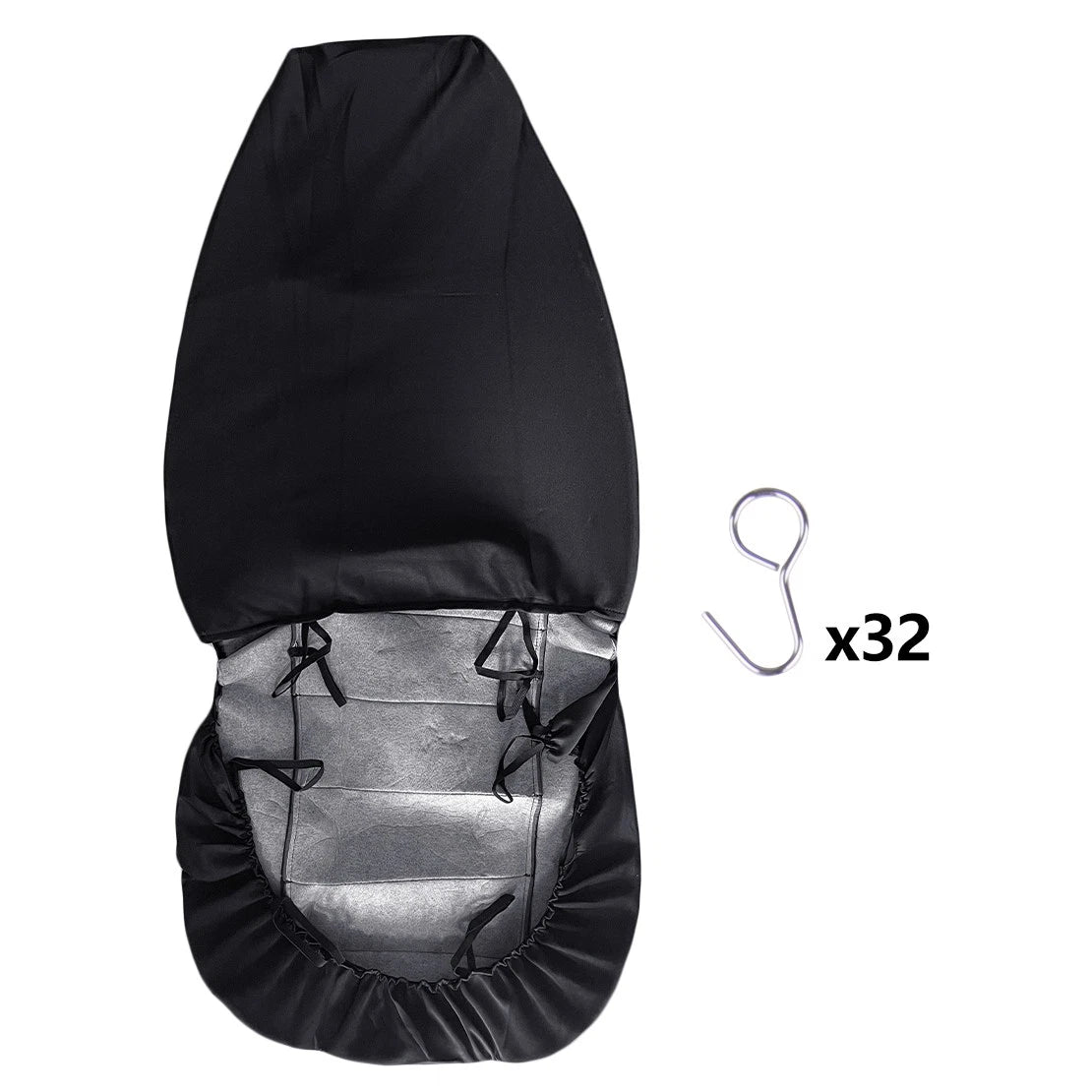 High Back Car Seat Covers  Black for Ford Ranger (2004-2012)