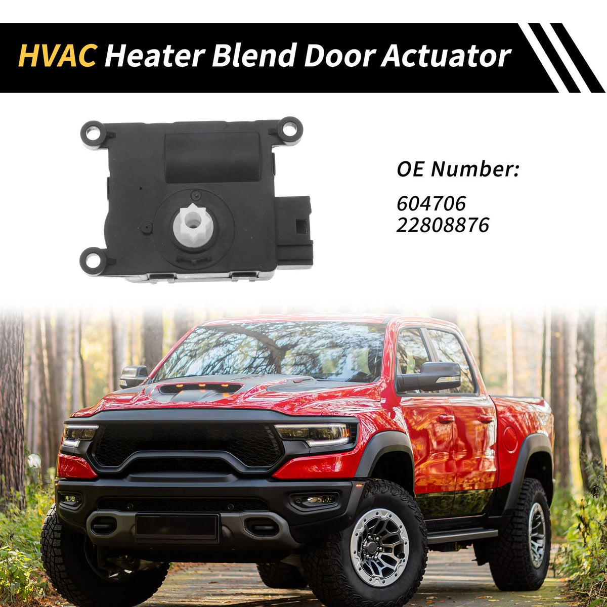 HVAC Air Door Actuator Heater Blend for Cadillac Escalade (2015-2018)