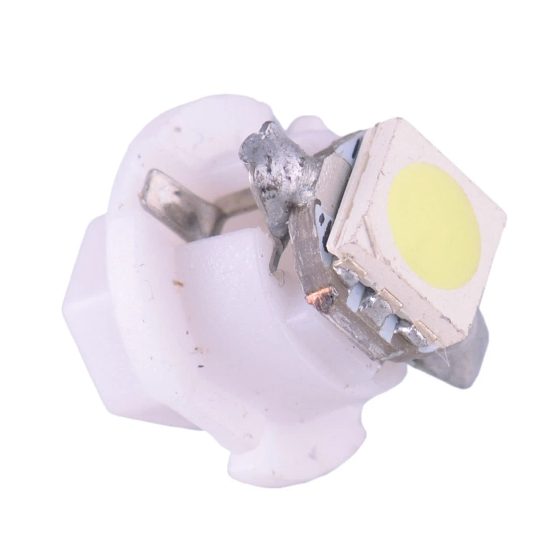 10 x T5 B8.4D White LED Dashboard Light Bulbs for Auto Car