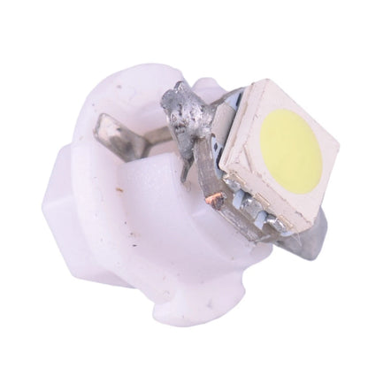 10 x T5 B8.4D White LED Dashboard Light Bulbs for Auto Car