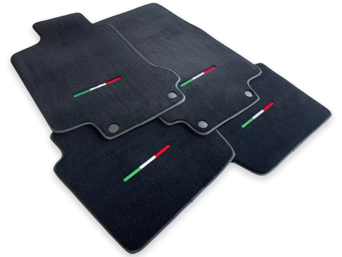 Floor Mats for Maserati GranTurismo Black Carpets LHD (2007-2020)