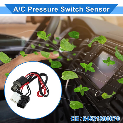 A/C Pressure Switch Sensor for BMW 525I 2.5L (1989-1995) - Metal 1 x Unit