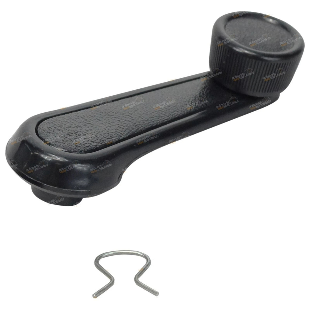 Front or Rear Black Window Crank Handle for Toyota Hilux 65-67 (1983–1988)