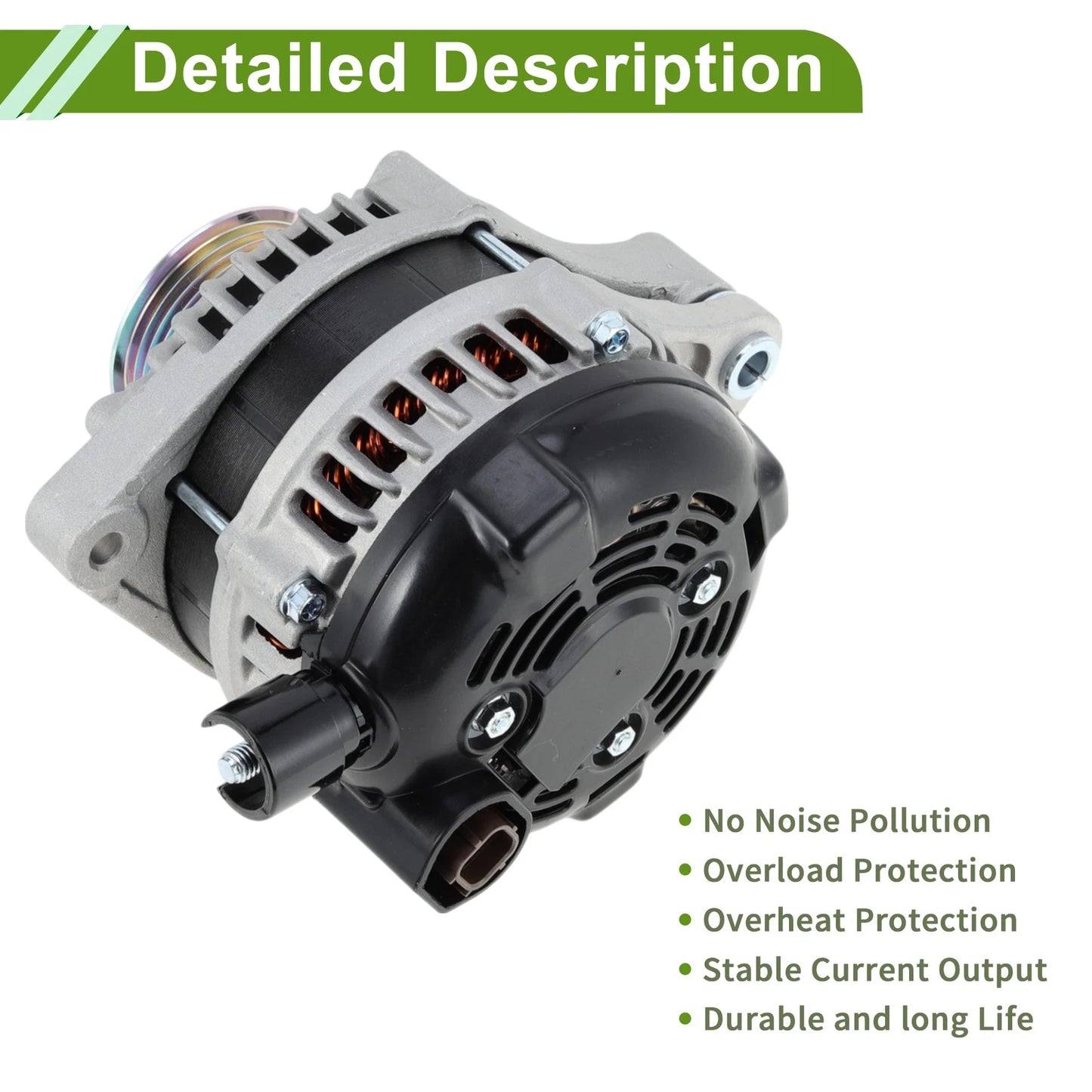 Alternator 130A 12V for Honda Pilot (2009)