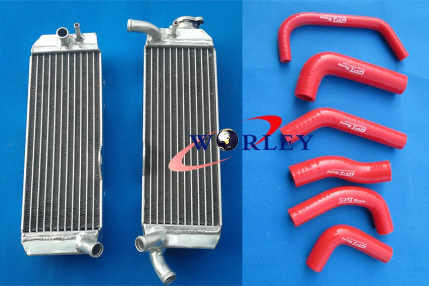 Aluminum Radiator & Hose for Honda XR650 XR650R (2000-2007)