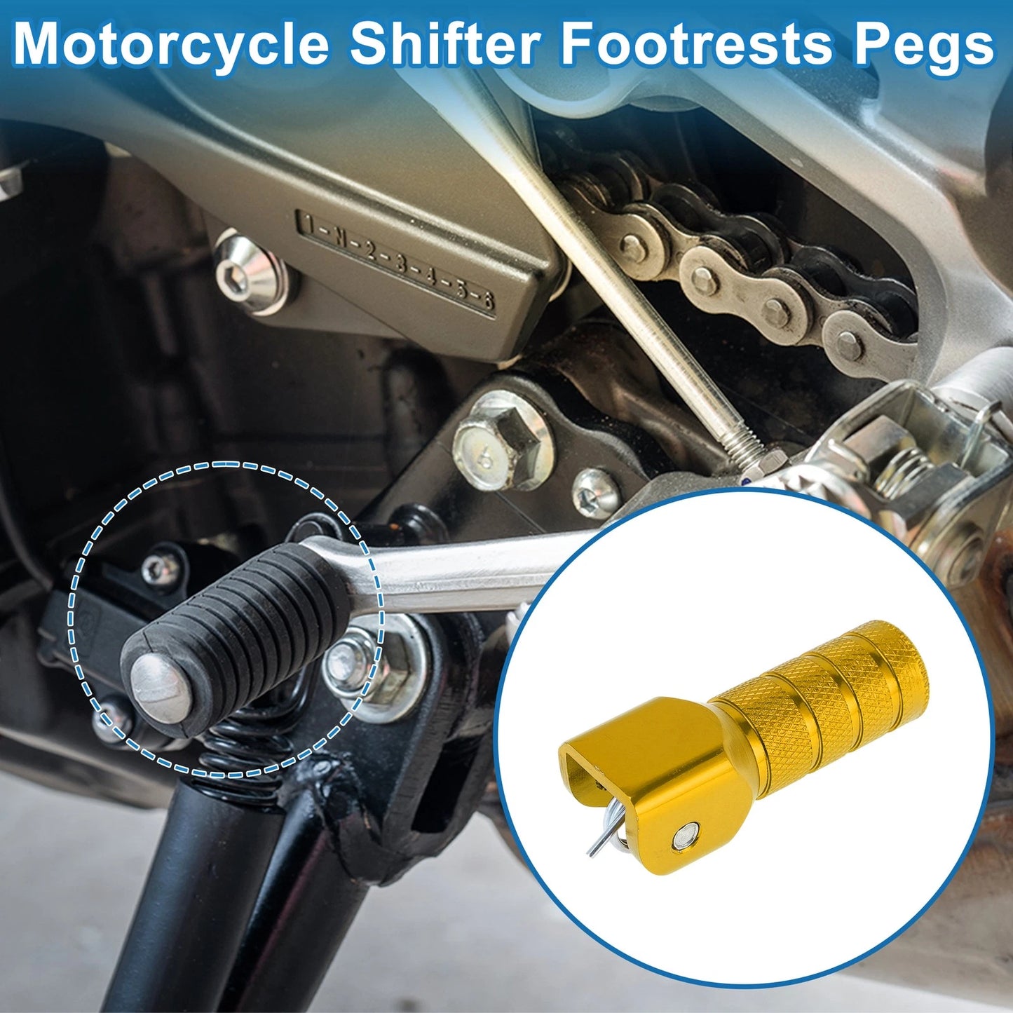 1 Pc Shifter Foot Pegs for Suzuki RMZ