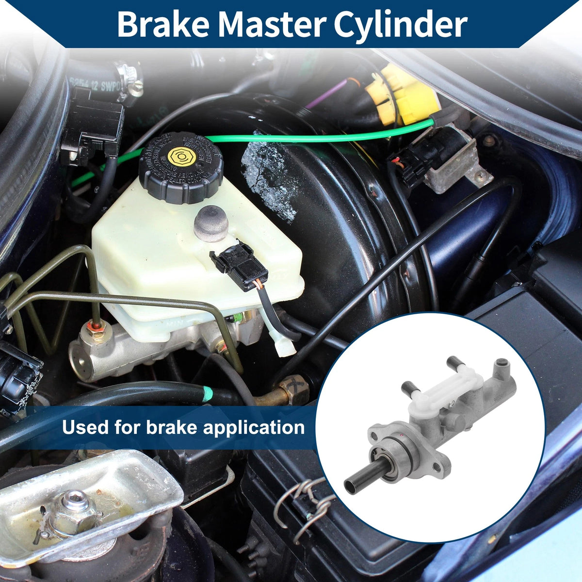Brake Master Cylinder Reservoir for Toyota Sienna (1998–2002)