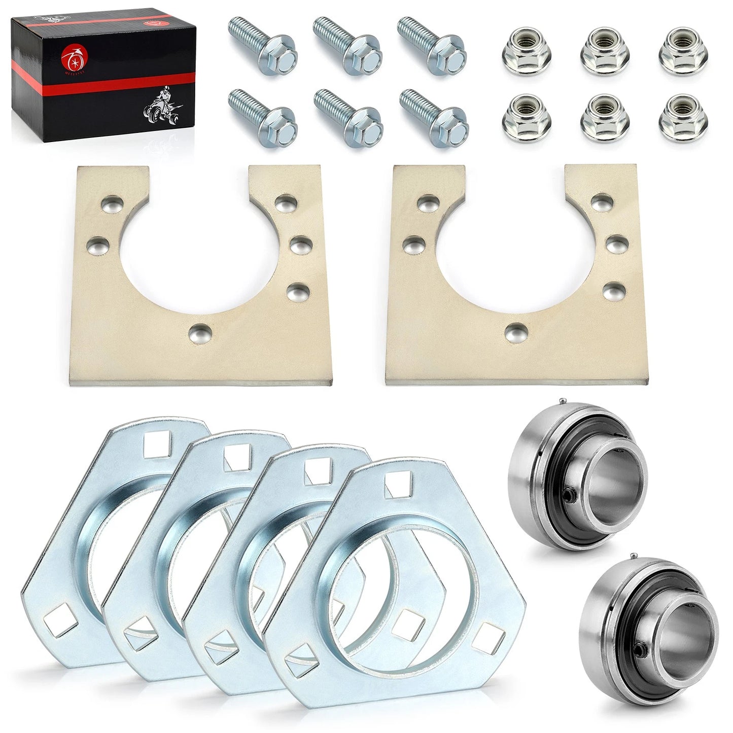 Live Axle Bearing Kit for Go-Karts/Mini Bikes/Trikes/Off Road ATV