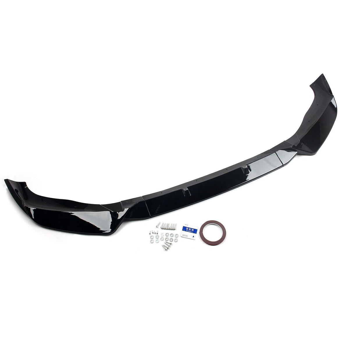 Gloss Black Front Bumper Lip Splitters for BMW G01 X3 X4 M-Sport (2022-2024)