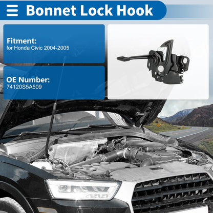 Hood Latch Assembly for Honda Civic (2004-2005)