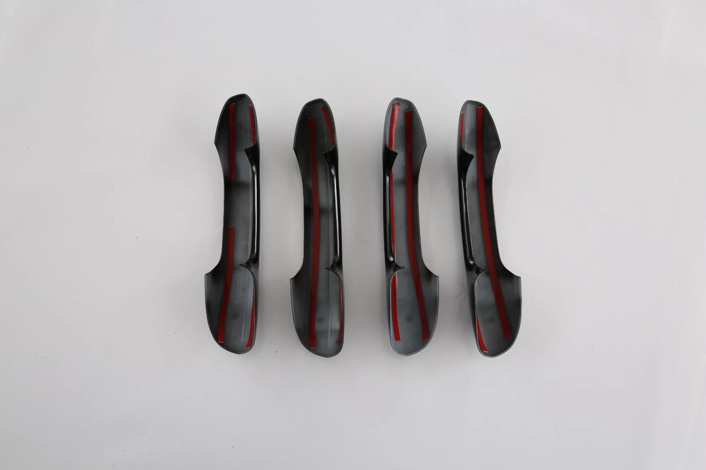 Black Door Handle Lid Cover Trim for Mercedes Benz C Class Sedan (2022-2023)