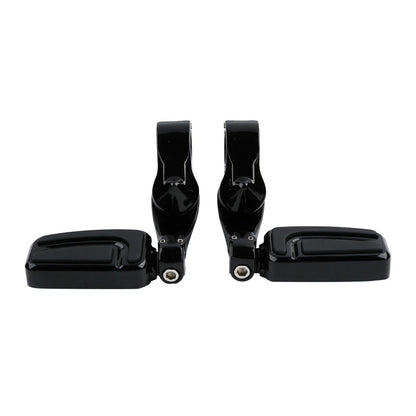 1.25" 32mm Highway Short Angled Mount Foot Pegs for Harley Softail Deluxe