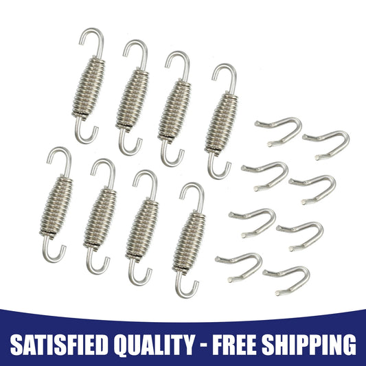 Exhaust Pipe Spring with Hooks 8 x 55mm for Universal