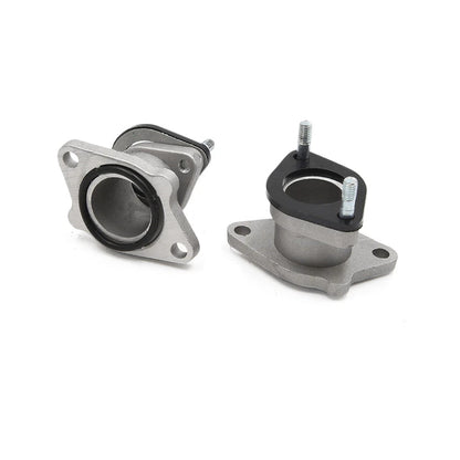2 x Aluminum Alloy Motorcycle Intake Manifold Carburetor Connector for CG125