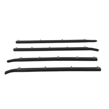 4 x Door Window Seal Weatherstrip for Ford F150 F250 F350 (1987-1997)