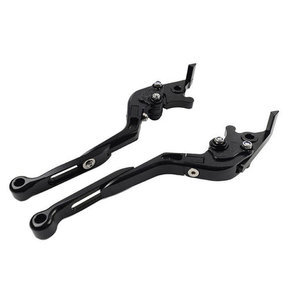Extendable Brake Clutch Levers for BMW F650GS (2002-2007) Black