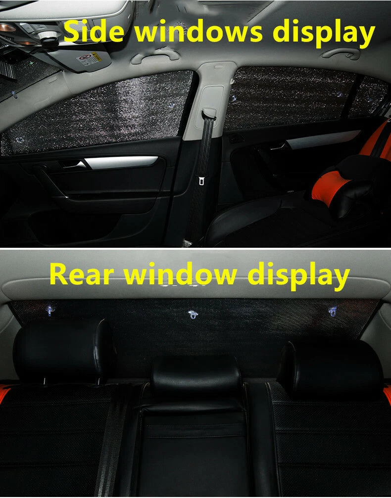 Front Rear Side Window Sun Visor Sun Shade Shield for Tesla Model 3