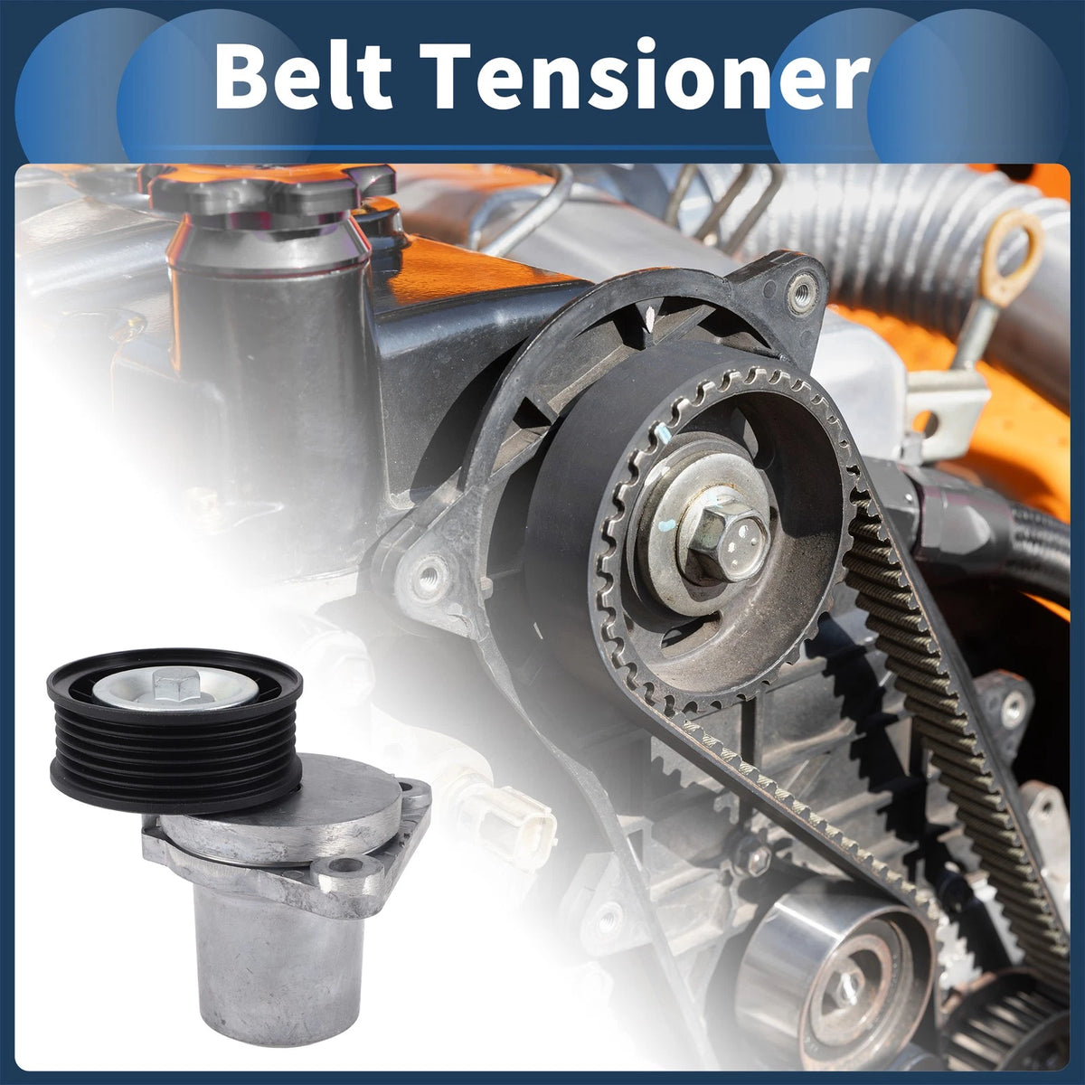 Belt Tensioner for Ford Galaxy 2.0, 2.3 Petrol (2006-2015)