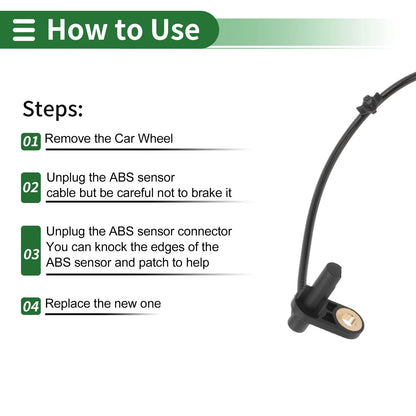 ABS Wheel Speed Sensor for Nissan 370Z 2009-2014 Rear Right