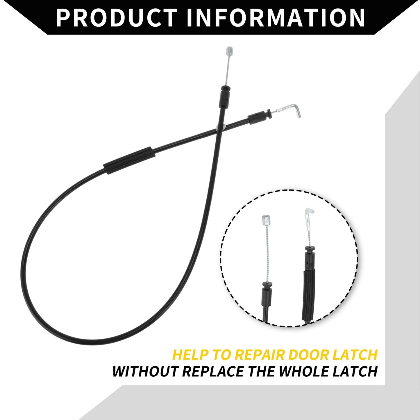 Door Bowden Handle Release Cable for Renault Master, Nissan NV400 (2010-2023)