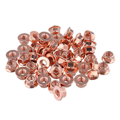 Lock Nuts / 50 x M8x1.25 / Exhaust Manifold for Car