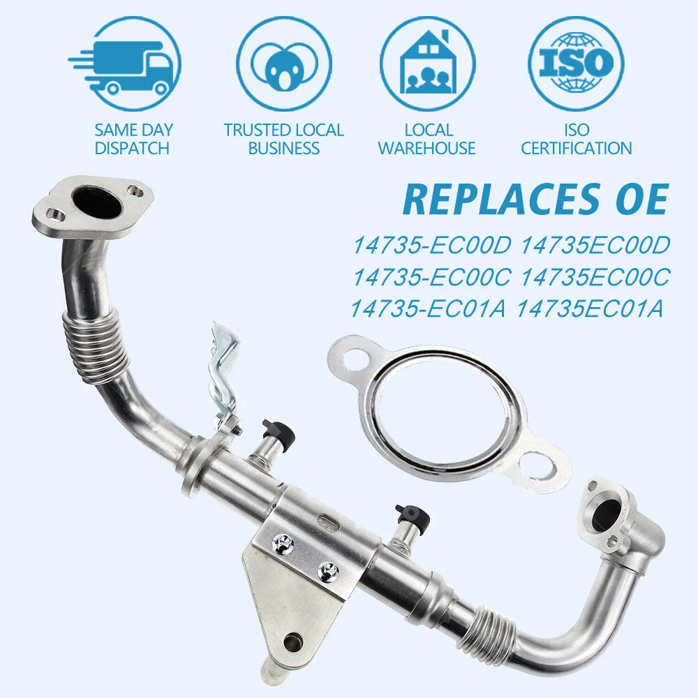 EGR Cooler Pipe for Nissan Navara D40 (2005-2015)