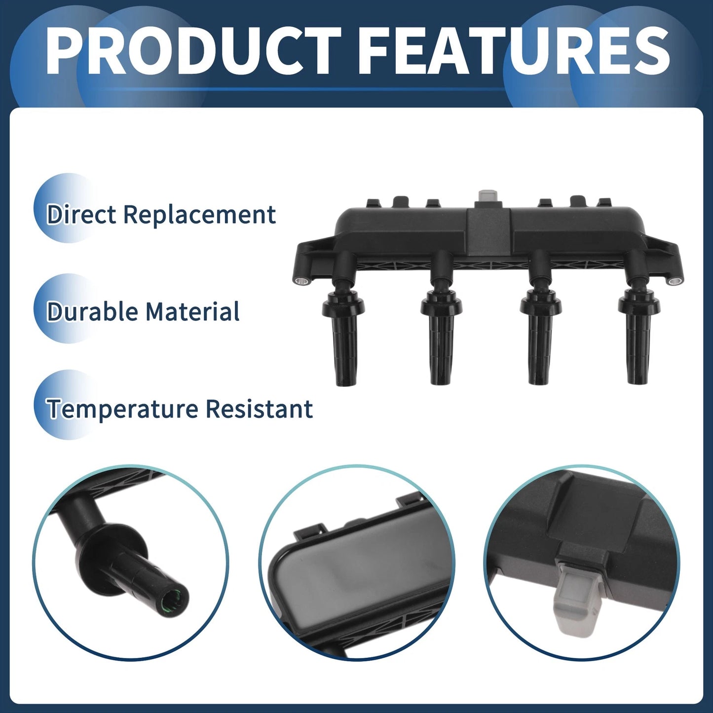 Ignition Coil Pack for Peugeot 206 (1998-2000)