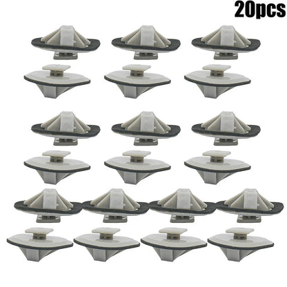 20x Side Skirt Rocker Molding Retainer Clips for Mazda
