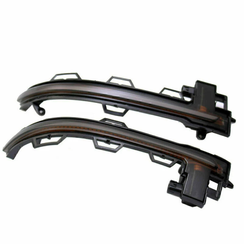 2 x LED Smoked Side Mirror Turn Signal Lights for BMW X5 X6 (2014-2018)