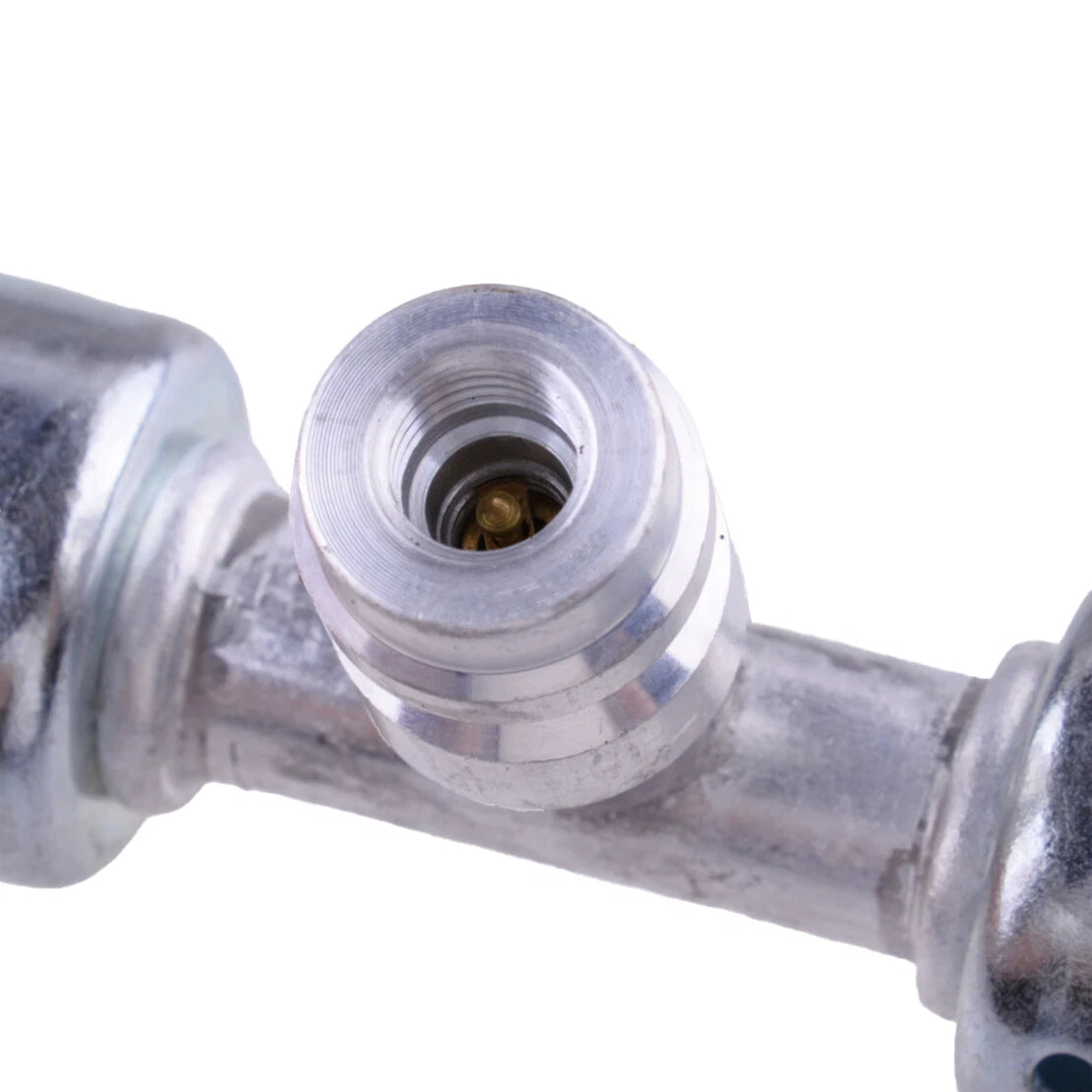 Beadlock AC Crimp Fittings #8 R134a High Pressure Port (Fits Various Models)