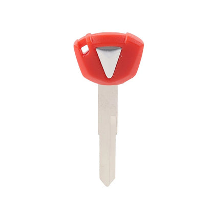 Red Motorcycle Blank Uncut Key Blade for Kawasaki ZX-10R Z1000 ER6N (2011-2012)
